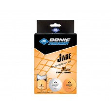 Мячики для настольного тенниса DONIC JADE 40+ 12 штук, белый, оранжевый